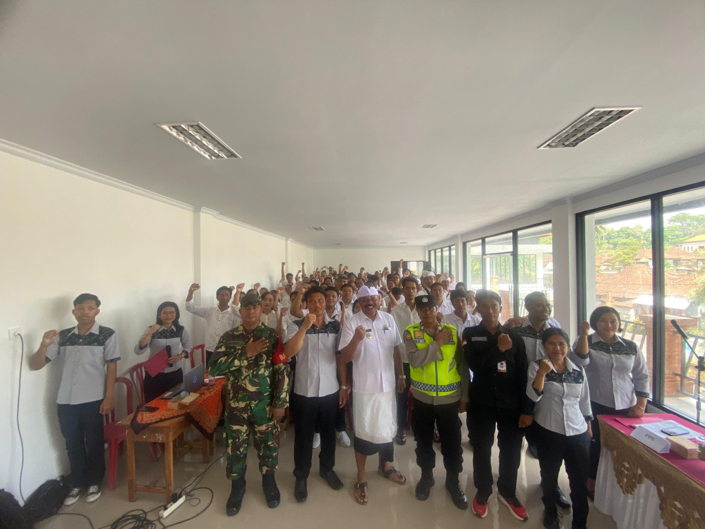 Kegiatan Pelantikan Serentak KPPS untuk TPS di Desa Sembung